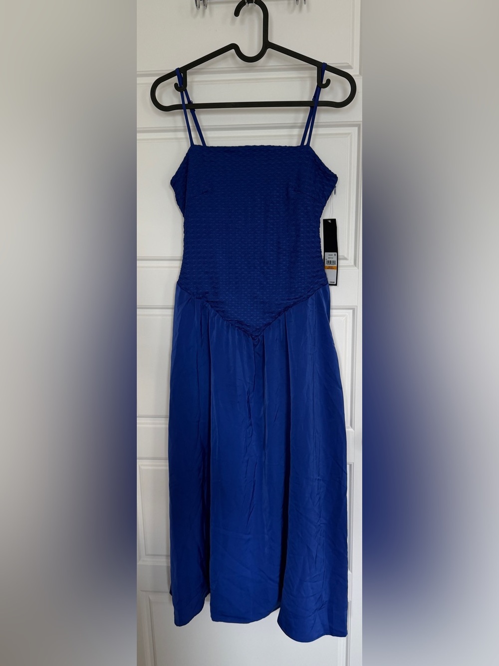 RACHEL Rachel Roy Donna Midi Dress Blue Size S NWT - Picture 6 of 9